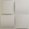 Ekena Millwork 19 5/8in. W x 19 5/8in. H Smith EnduraWall Decorative 3D Wall Panel Covers 2.67 Sq. Ft. WP20X20SMGBW - alternate 1
